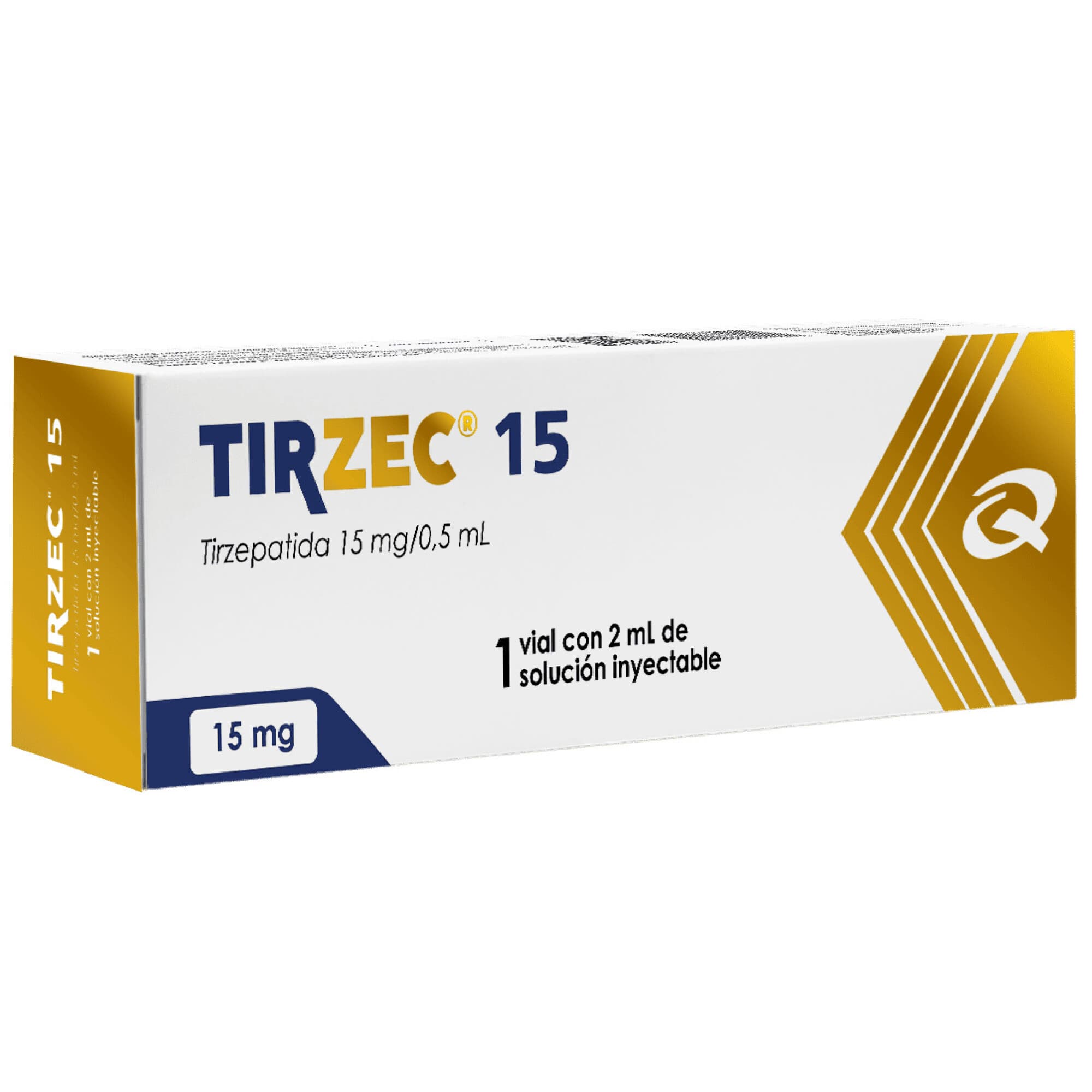 Tirzec Tirzepatida 15mg 1vial De 2ml
