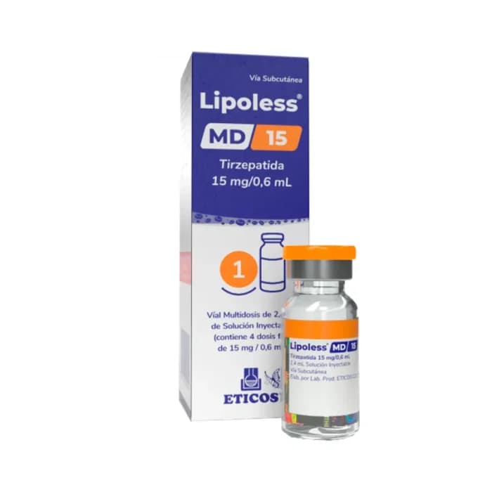 Lipoless Tirzepatida 15mg/0.6ml 1vial