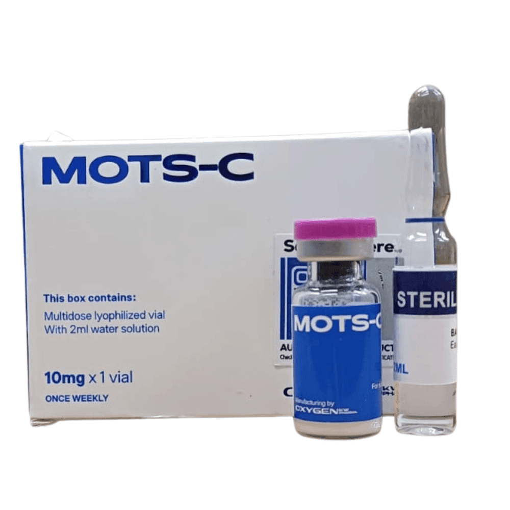 Usa Peptides Mots-C 10mg/1vial + 5ml Agua Bacteriostática