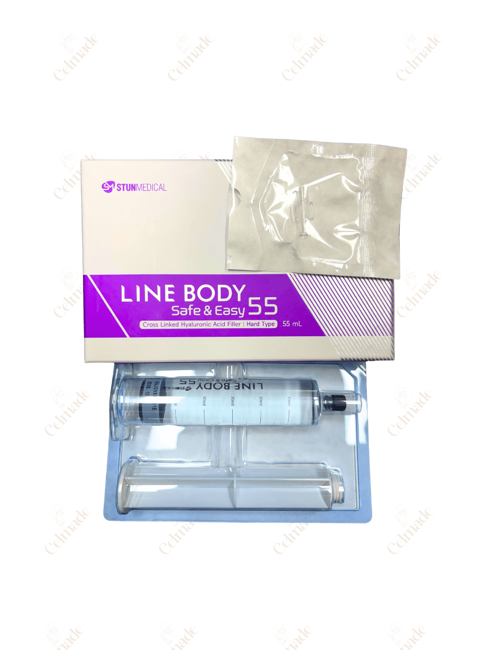 Preenchedor De Ácido Hialurônico Reticulado Hard Type 55ml